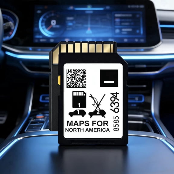 2025 Latest Navigation SD Card Update for Buick, Chevrolet, GMC, Cadillac | Compatible with INFO 3 System | Maps of USA, Canada, Mexico | Part No. 8585 6394