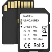 2025 Latest Navigation sd Card Compatible with Mazda Cx-90 2023-2024/ 3 2024/Cx-30 2024/ Cx-5 2024 2025