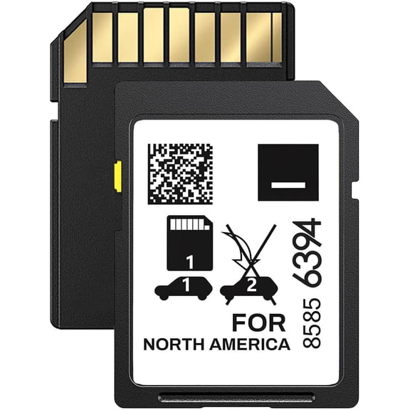 2025 Latest Update Satellite Navigation SD Card Compatible with Cadiliac Chevrolet Buick GMC,North America Maps,Plug and Play Install,GPS in-Dash Navigation Accessories Part 85856394