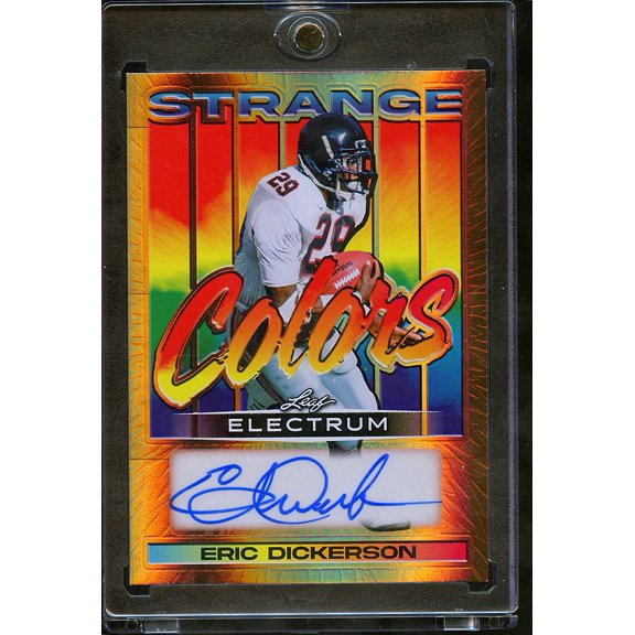 2025 Leaf Electrum Strange Colors Eric Dickerson #SC-ED1 /12
