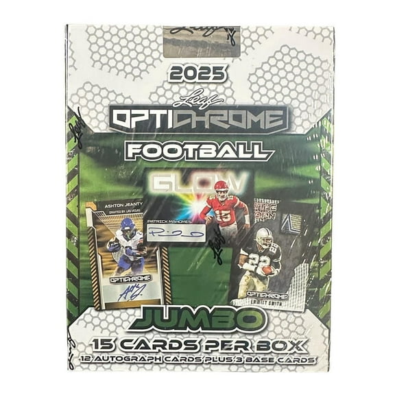 2025 Leaf Optichrome Football Hobby Jumbo Box