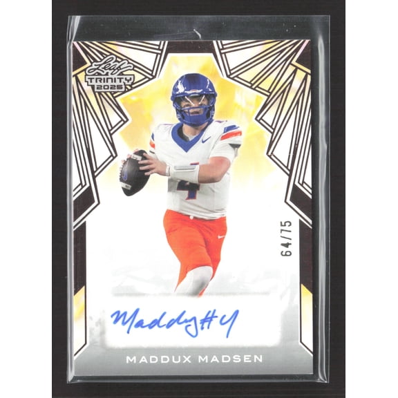 2025 Leaf Trinity Maddux Madsen #BA-MM1 /75