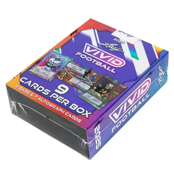 2025 Leaf Vivid Football Hobby Box