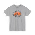 thumbnail image 1 of 2025 Let The Madness Begin Basketball Final Four for Basketball fan Gift Unisex Heavy Cotton Tee-KBNC003-Sport Grey-L, 1 of 2