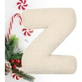 thumbnail image 1 of 2025 Letter Pillow,Letter A Pillow,Initial Pillows Decorative Throw Pillows,White Letter Pillow,Plush Letter Pillow (A-Z), 1 of 9