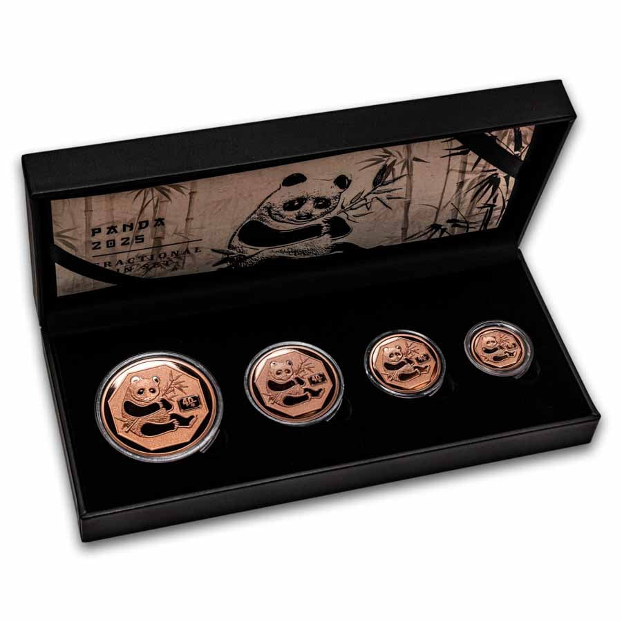 2025 Liberia 5 oz. Copper $1 Giant Panda Fractional Set - Walmart.com