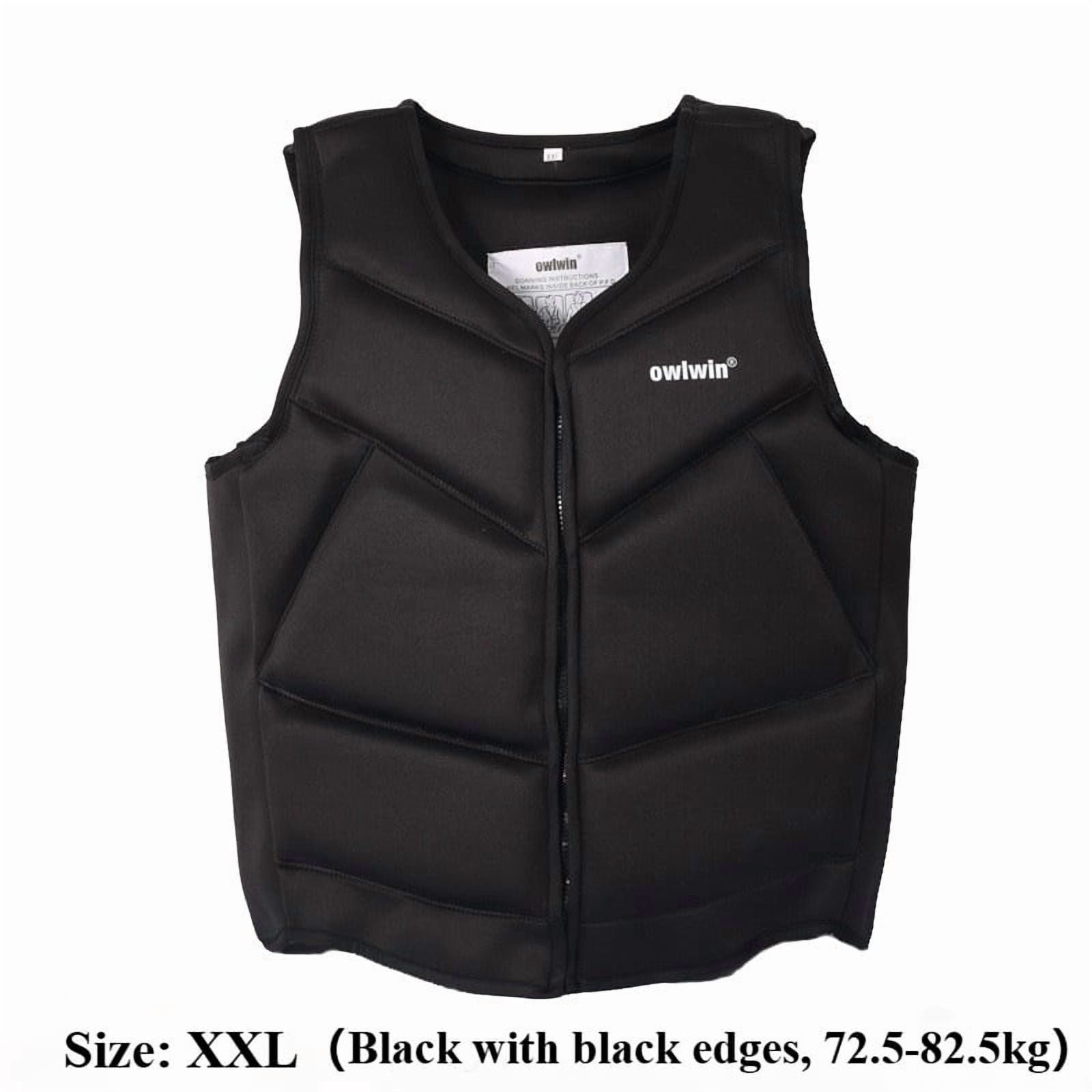 2025 Life jacket, buoyancy vest, tight-fitting, lightweight swimming and skiing armor, inner wear, windproof, thermal insulation and anti-fall vest