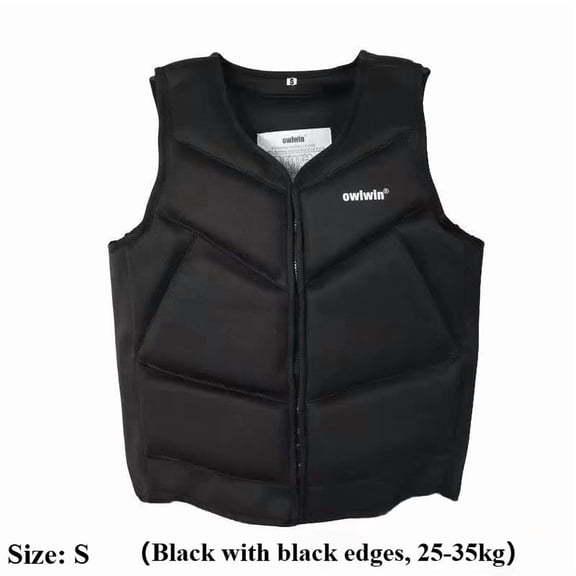 2025 Life jacket, buoyancy vest, tight-fitting, lightweight swimming and skiing armor, inner wear, windproof, thermal insulation and anti-fall vest