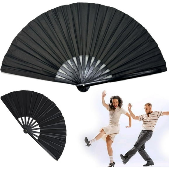 2025 Line Dance Hand Fan - Boots Themed Holographic Foldable Fan for Country Western Dancing, Performances, Gifts - Popping Fan