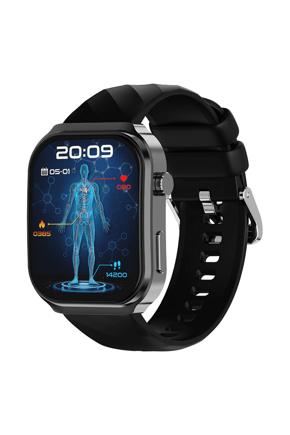 2025 Littlefat Smart Watch for Men and Women, Fitness Tracker with 2.2" Curved IPS Screen, Bluetooth Call, 100+ Sport Modes, Compatible with Android & iOS, Black