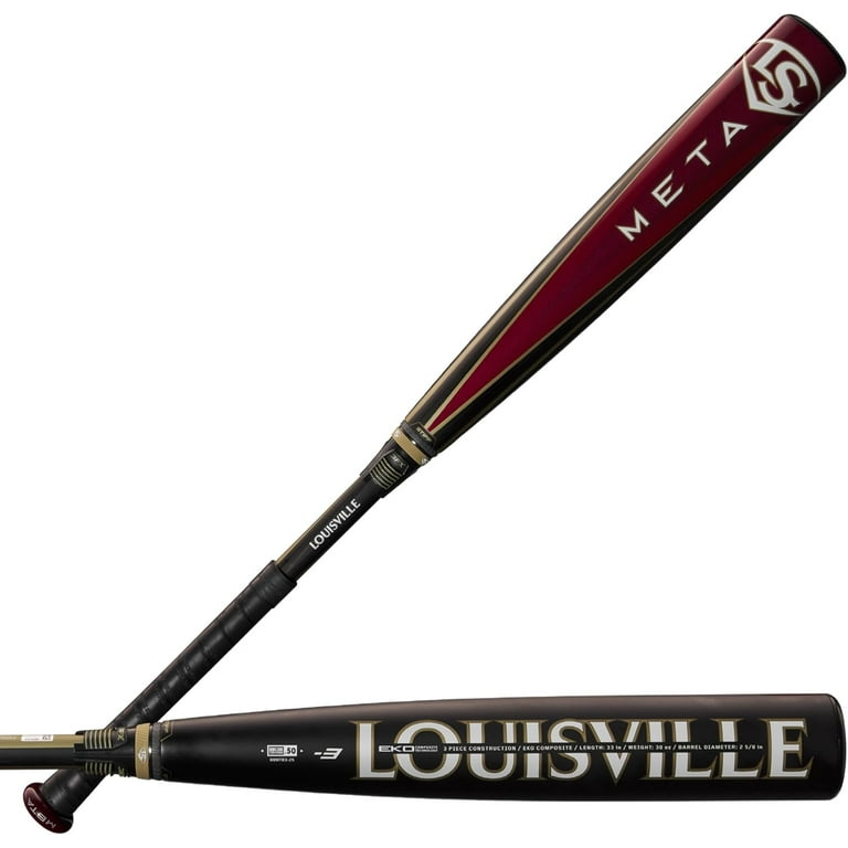 Louisville Slugger 2025 Meta BBCOR Baseball Bat -3 - Walmart.com