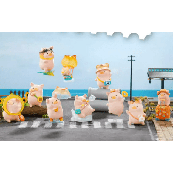 2025 LuLu the Piggy Surprise Blind Box Series - 2.7 Inch LuLu the Piggy Toys Dolls, Micro landscape Ornaments, Anime Figures Collectibles, Gift for Kids & Fans(1 Pcs)