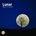 2025 Lunar Monthly Wall Calendar by Bright Day, 12 x 12 Inch Moon Space