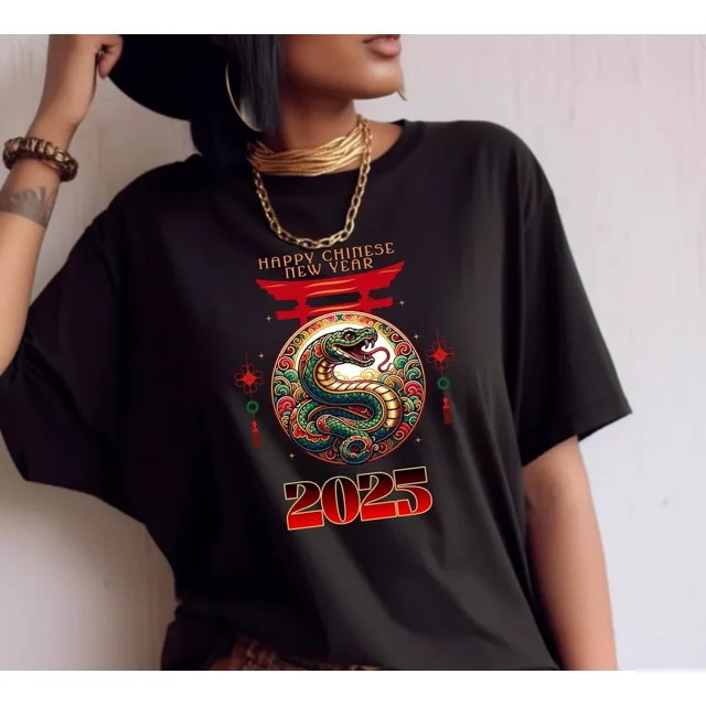2025 Lunar New Year Tshirt Happy Chinese New Year Sweatshirt TShirt