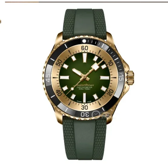 2025 Luxury Men's Superocean Watch Automatic 300M Waterproof Stainless Steel Sapphire Crystal Diver S Luminous Luxury Stainless Steel Dress Watch Mechanical Watch Mens Watch