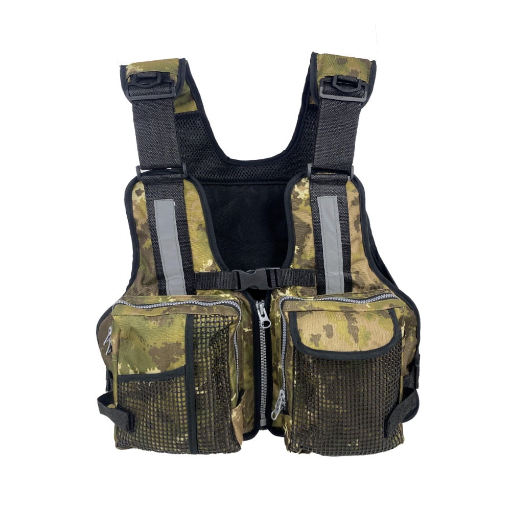 2025 Luya fishing life jacket vest dual-purpose foam detachable large pocket platform fishing stream fishing raft fishing sea fishing buoyancy clothing