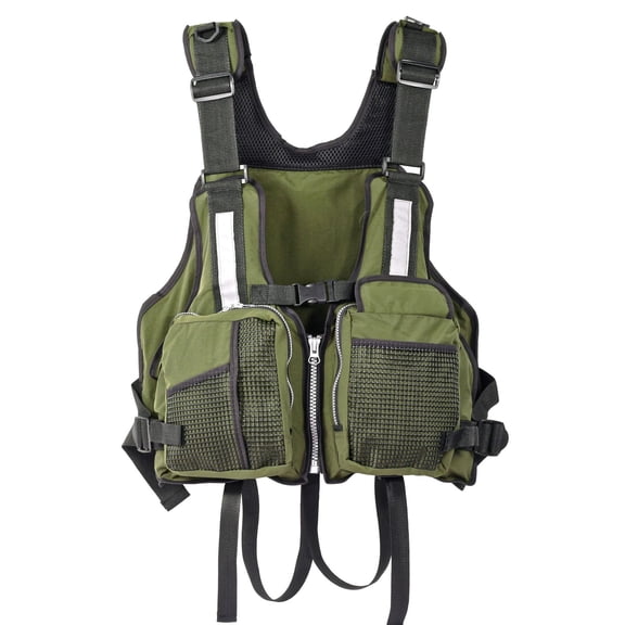 2025 Luya fishing life jacket vest dual-purpose foam detachable large pocket platform fishing stream fishing raft fishing sea fishing buoyancy clothing