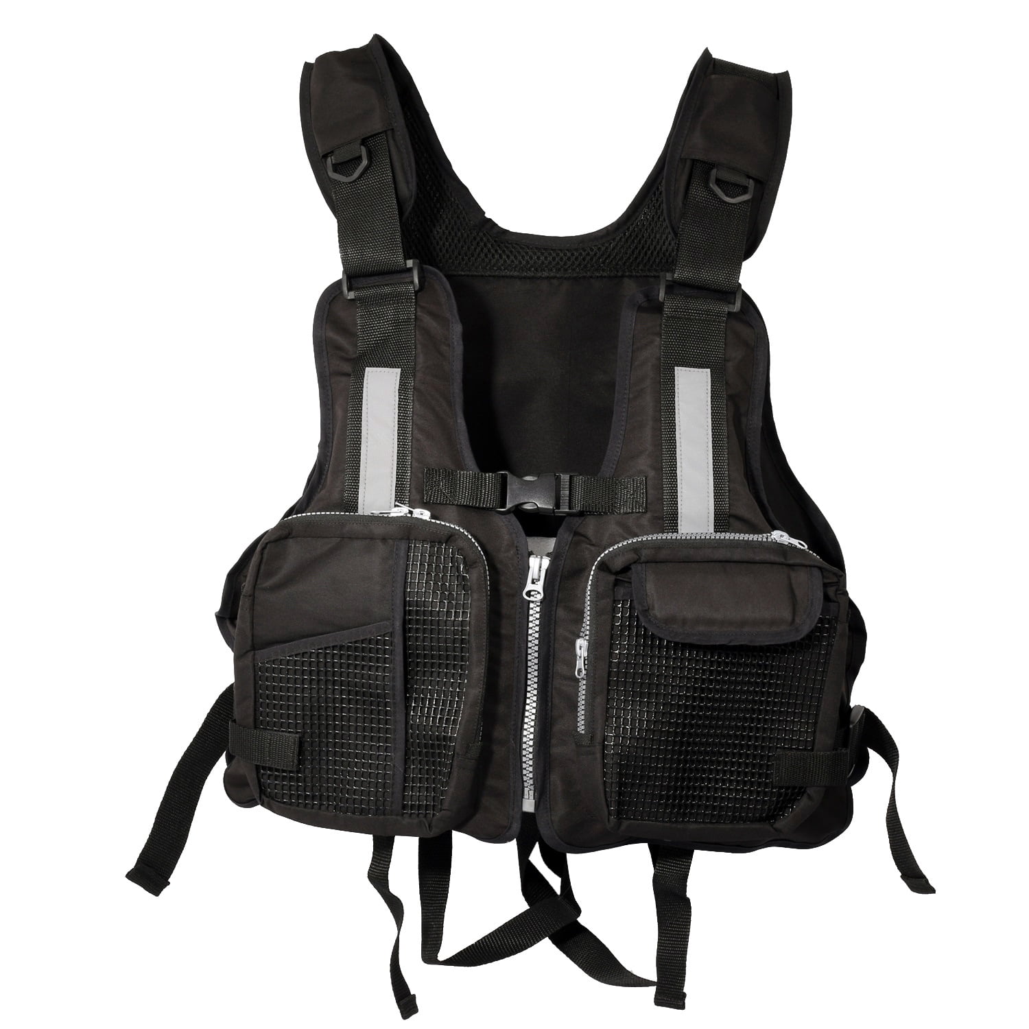 2025 Luya fishing life jacket vest dual-purpose foam detachable large pocket platform fishing stream fishing raft fishing sea fishing buoyancy clothing