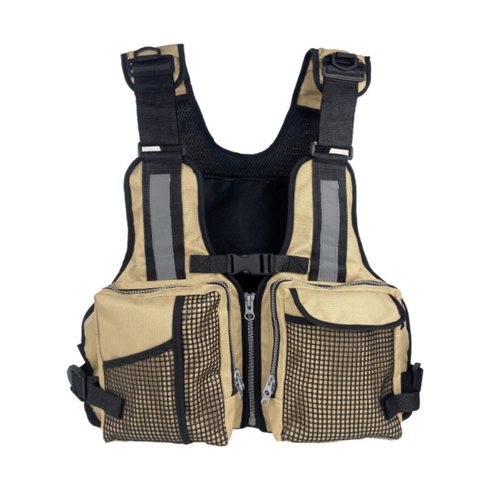 2025 Luya fishing life jacket vest dual-purpose foam detachable large pocket platform fishing stream fishing raft fishing sea fishing buoyancy clothing