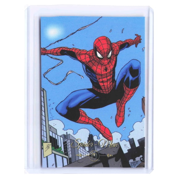 2025 MARVEL COLLECTOONS #01 SPIDER-MAN TRADING CARD MARVEL COLLECTIBLE