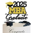 2025 MBA Graduate Cake MMF7 Topper, Congrats Grad, You Did It, Class of