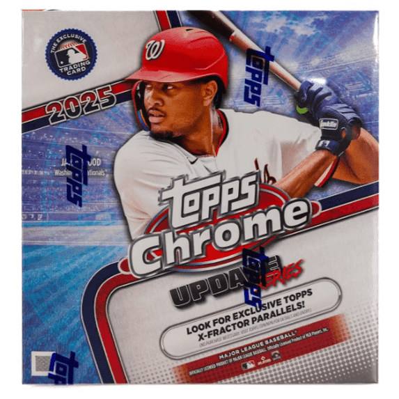 2025 MLB Topps Chrome Update Series Baseball Mega Box!