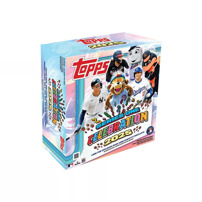 10箱 Topps MLB-SERIES 1 2025 MEGA BOX SE 2025 MLB Topps Series 1 Baseball Celebration Mega Box