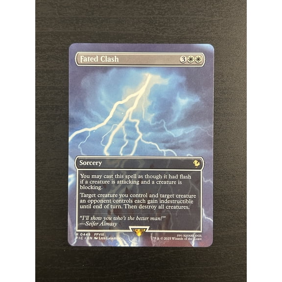Near Mint 2025 Magic The Gathering Final Fantasy Fated Clash Wizards of the Coast Trading Card