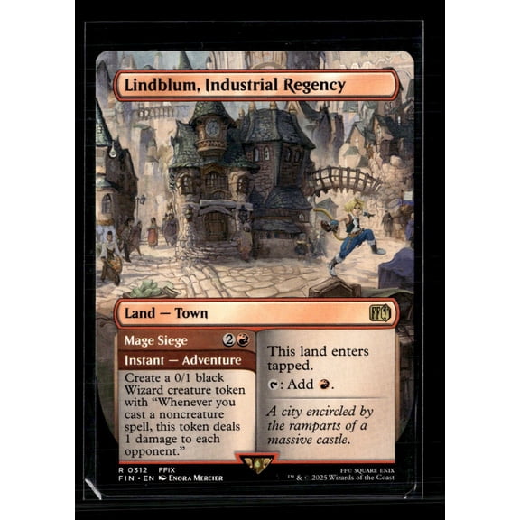 2025 Magic: The Gathering Final Fantasy Lindblum, Industrial Regency Adventure Showcase