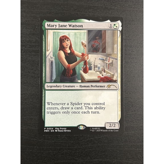 2025 Magic: The Gathering Marvel Play Promo Mary Jane Watson