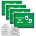 2025 Mahjong Cards,4Pcs Mah Jongg Cards,National Mahjong Cards Official