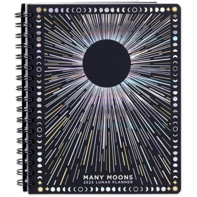 2025 Many Moons Lunar Planner, Many Moons Planner, 2025 Planner Weekly