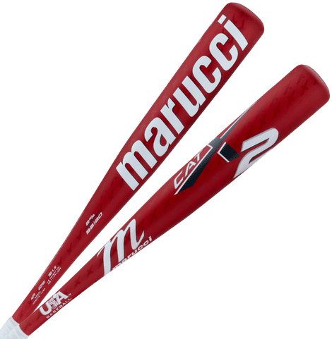 Marucci CATX2 (-11) USA Approved 2 5/8" Barrel Bat - White Red