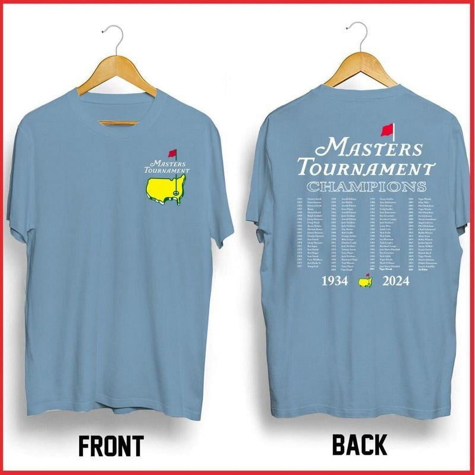 2025 Masters Tournament Augusta National Golf Club Champions History T