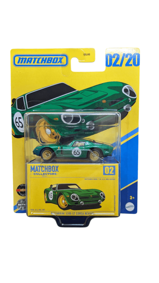 2025 Matchbox Collectors #02 Bizzarrini 5300 GT Corsa