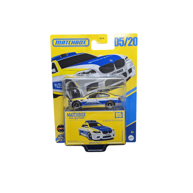 2025 Matchbox Collectors #05 BMW M5 Police POLIZEI - Walmart.com
