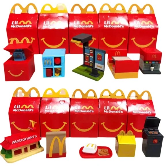 2025 Mc DONALD'S Lil Mc Donalds Minature Kids HAPPY MEAL TOYS 1Set/10Pieces New