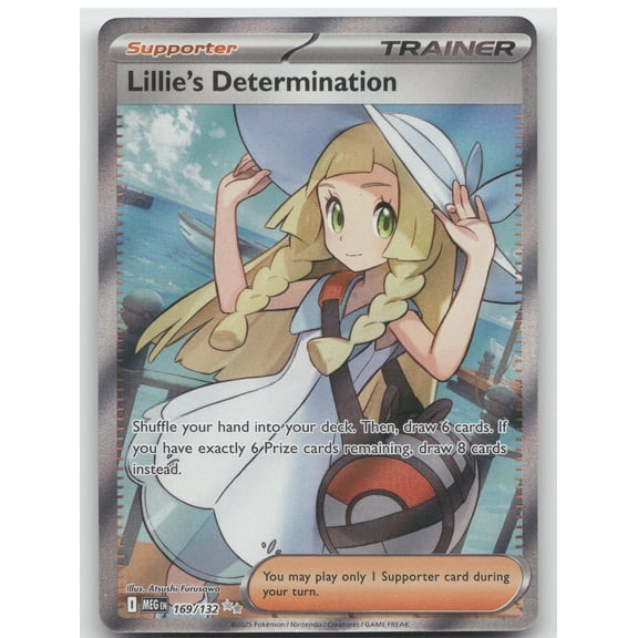 2025 Mega Evolution Lillie's Determination Secret Rare #169/132