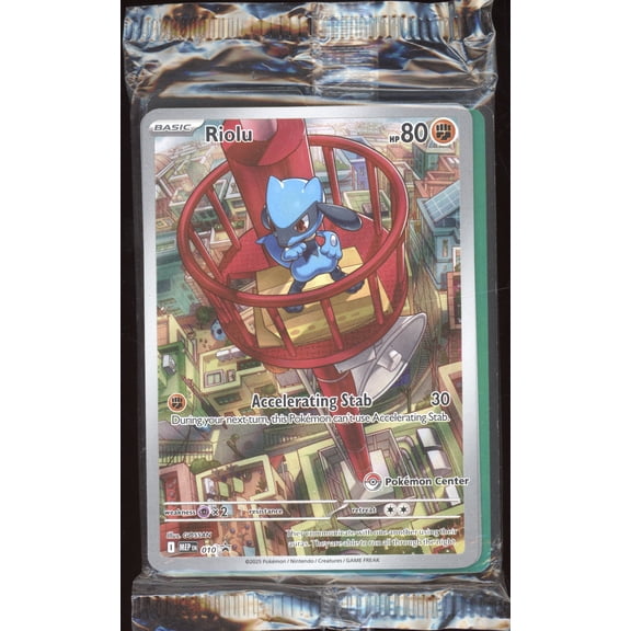 2025 Mega Evolution Promo Pack Riolu (Pokemon Center) (sealed) #010