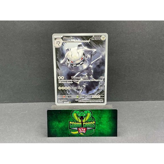 2025 Mega Evolution Steelix Secret Rare Holo #150/132 English Pokemon Card