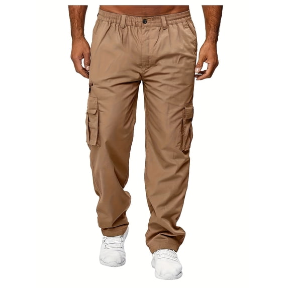 2025 Men'S Flex Stretch Cargo Pants