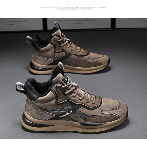 2025 Men's Guochao Revival Sneakers Oriental Elements Breathable Simple Comfort Trendy Edition