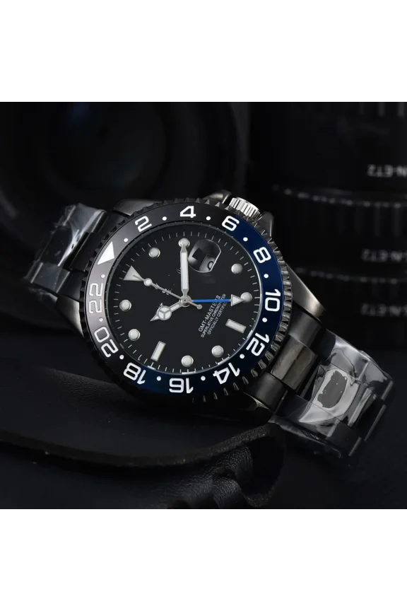 ​ ​ 2025 Men's Luxury Automatic Watch Sapphire Crystal 100M Waterproof Stainless Steel Bus Luxury Mens Watch "Waterproof Luminous Mechanical Watch" Dress Watch Moon Phase Luminous