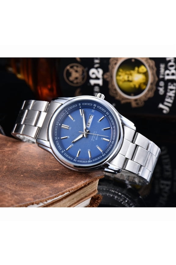 ​​2025 Men's Luxury Watch Stainless Steel Sapphire Crystal Waterproof 100M Aut Dress Watch Mens Watch "Waterproof Luminous Mechanical Watch" Stainless Steel Waterproof Moon Phase