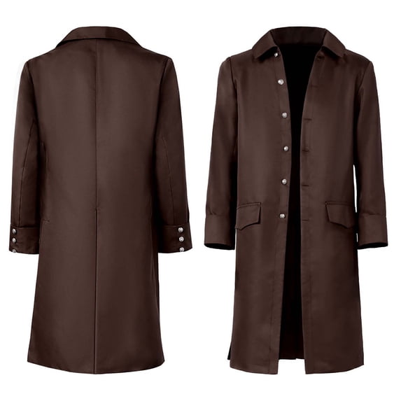2025 Steampunk Jacket Men Vintage Tailcoat Jackets Gothic Victorian Frock Coat Cosplay Halloween Costumes for Men