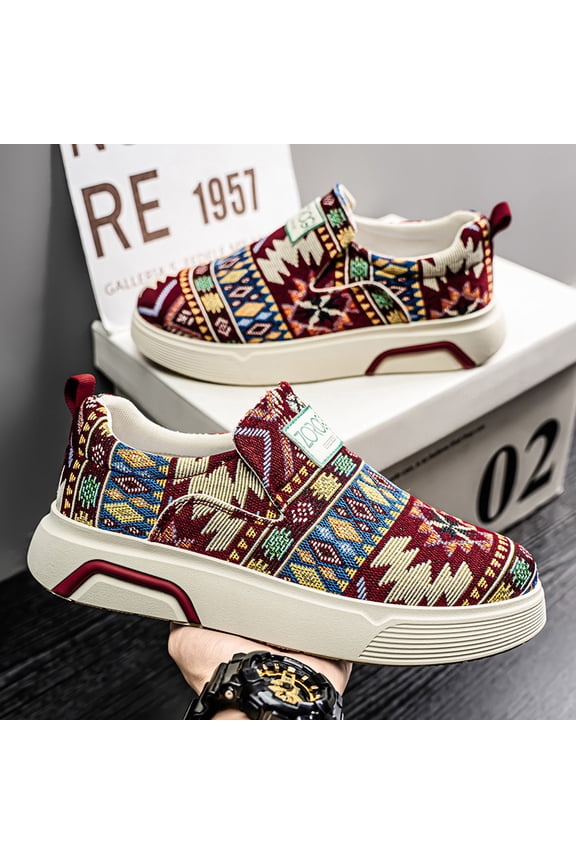 2025 Men's Weekend Outing Casual Shoes Breathable Design Comfort Simple Casual Style