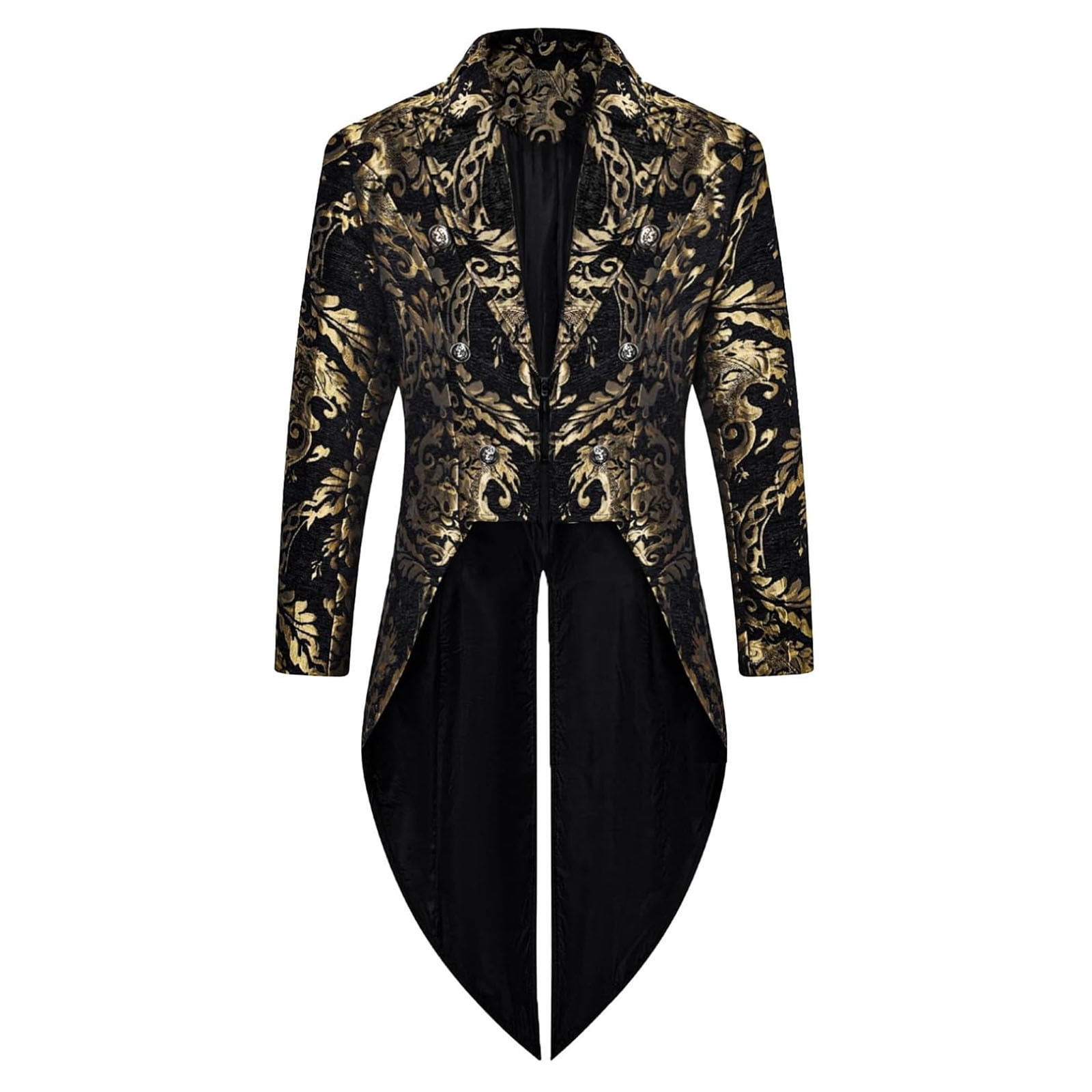 Veste Gothique Femme Steampunk Vintage - Manteau Hiver Chaud Dentelle Asymétrique Plissée - Grande Taille Costume Medieval Halloween