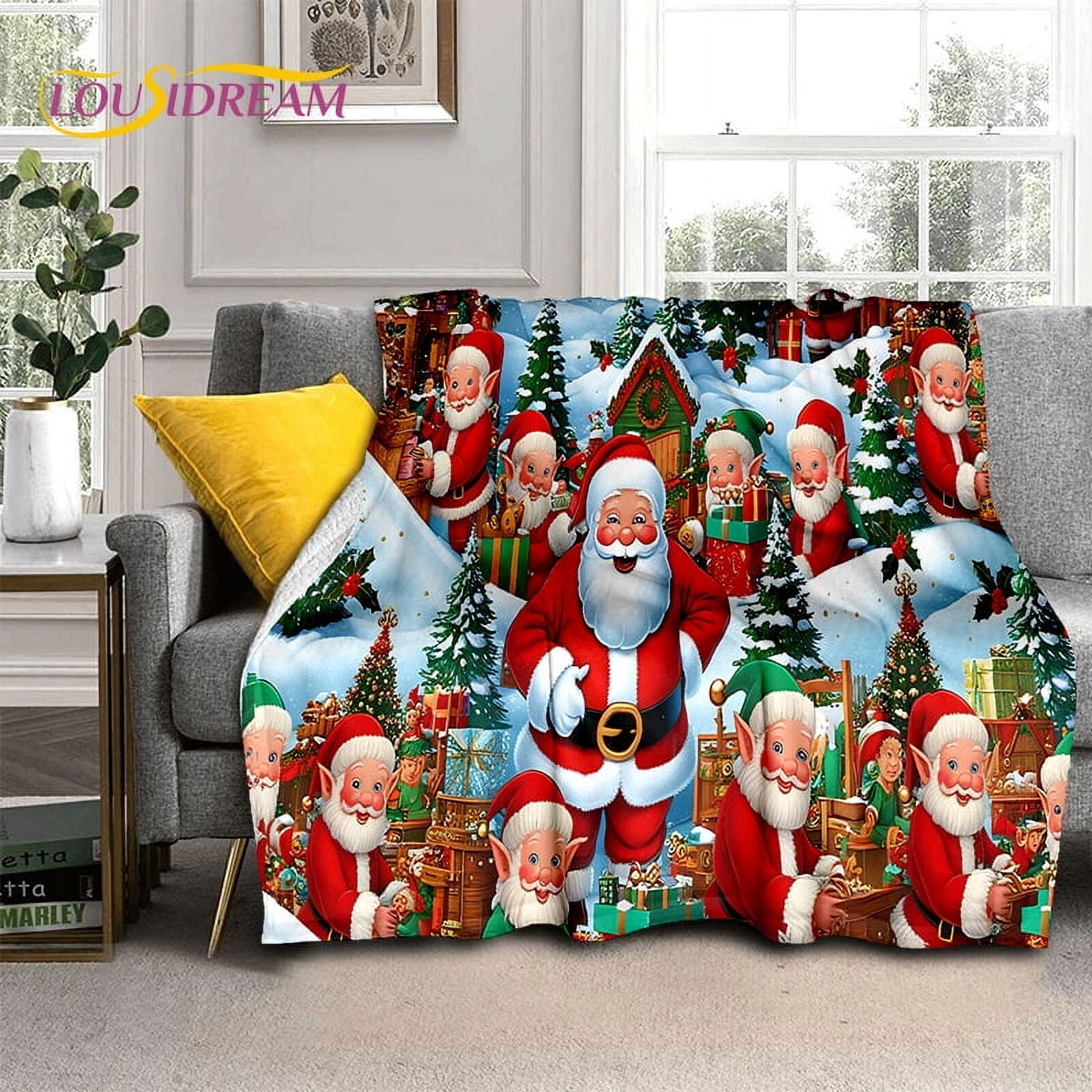 2025 Merry Christmas Tree Santa Claus,New Year Fairy Tale Gift Soft