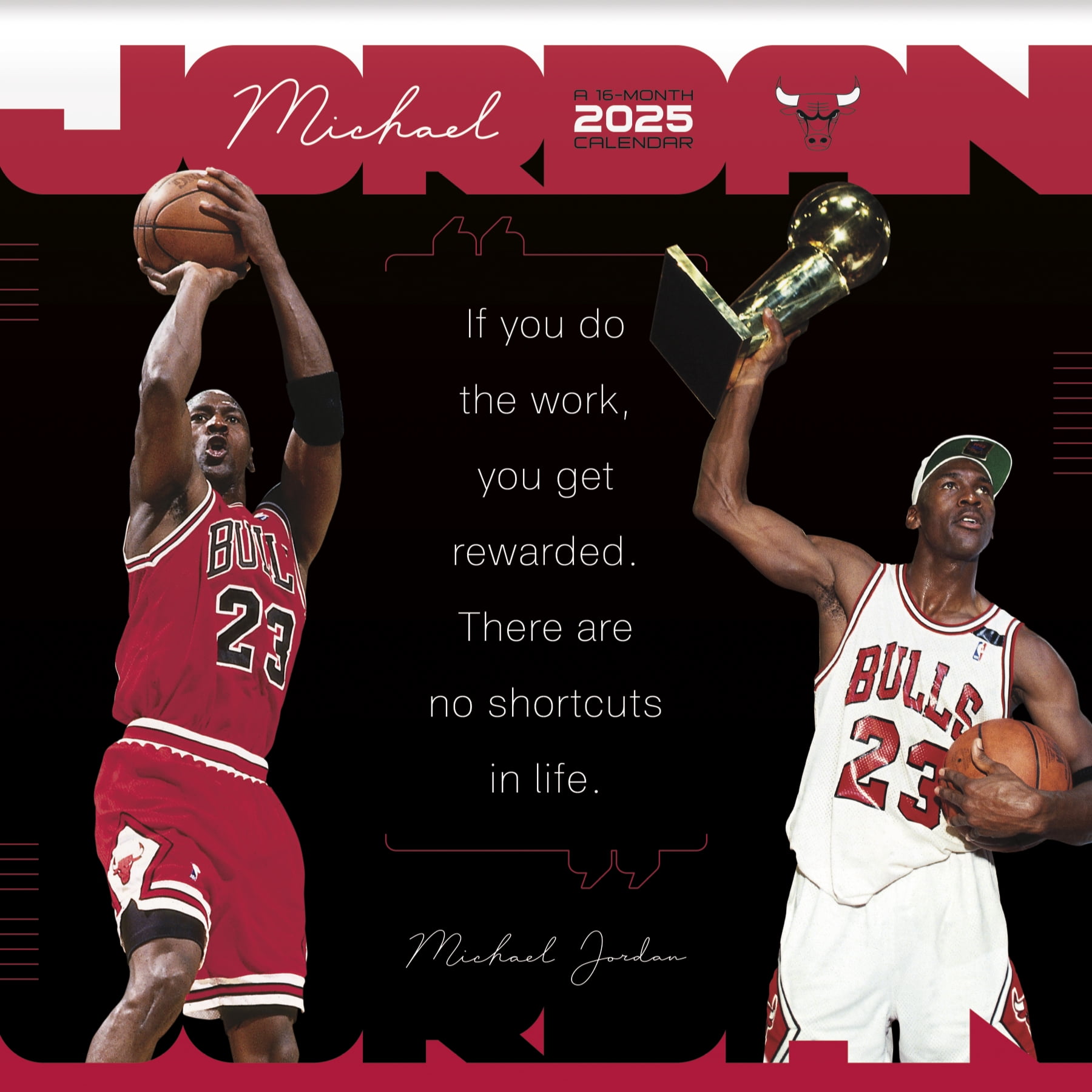 2025 Michael Jordan Wall Calendar