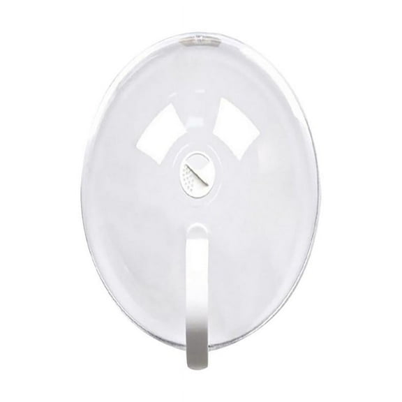 2025 Microwave Splatter Cover with Handle - Transparent 9 Inch Vented Anti - Splatter Lid, Steam Vents & Dome Design, Fits Plates/Bowls, Keeps Microwave Clean & Food Heated Evenly